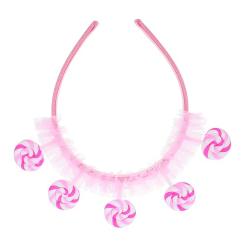 Mipcase Lollipop Stirnband Für Junge Mädchen Party Kopfbedeckung Süße Stil Haar Zubehör Junge Mädchen Haarschmuck Geburtstagshaarband Cartoon-haarband von Mipcase