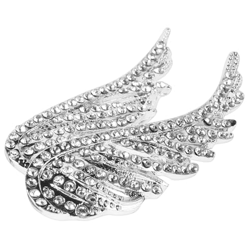 Mipcase Flügel-anstecknadel Mit Strasssteinen Reversbrosche Für Herren Und Damen Hochzeits Und Party-schmuck Anzugs-accessoire Für Formelle Anlässe von Mipcase