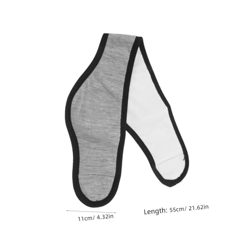 Mipcase Verstellbare Geräuschdämpfende Schlaf Ohrenschützer mit Warmem Futter Leichtes Stirnband Komfortabel für Herren und Damen zum Schlafen Geräuschunterdrückung im Winter Hellgrau von Mipcase