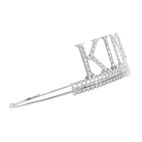 Mipcase Geburtstagskönigskrone Für Männer Und Jungen Aus Kunststoff Mit Schickem Finish Zum Blickfang Für Partys Und Cosplay von Mipcase