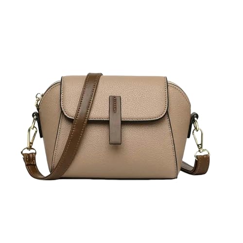 MiqiZWQ UmhäNgetasche Damen Frauen Crossbody -Umhängetaschen Feste Farben Handtasche Weibliche Messenger -Tasche Pendler Umhängetasche-Khaki von MiqiZWQ