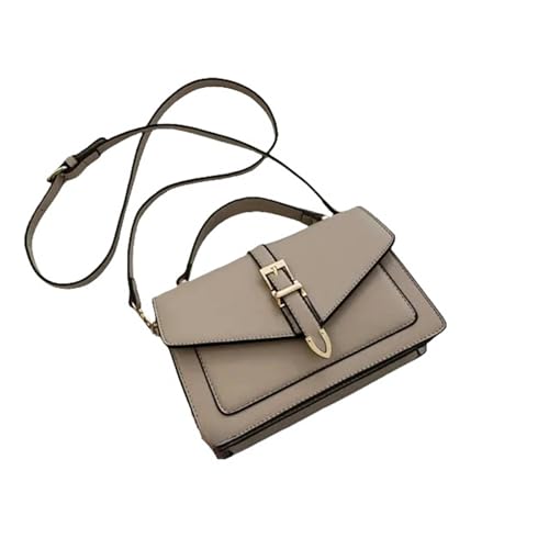 MiqiZWQ UmhäNgetasche Damen Women Messenger Umhängetasche Damen Solid Color Crossbody Bag Mode Handtasche Freizeit Tragbare Schlinge-Khaki von MiqiZWQ