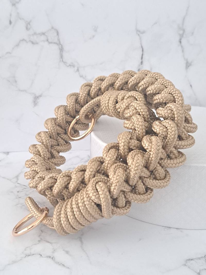 Makramee Taschenriemen, Umhängegurt, Taschengurt, Paracord von MiqramaKreativ