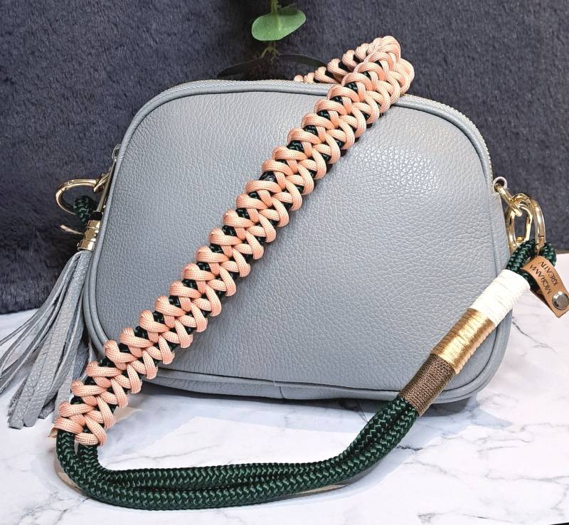 Taschengurt Paracord Gurt Accessoires Taschenriemen Taschen von MiqramaKreativ