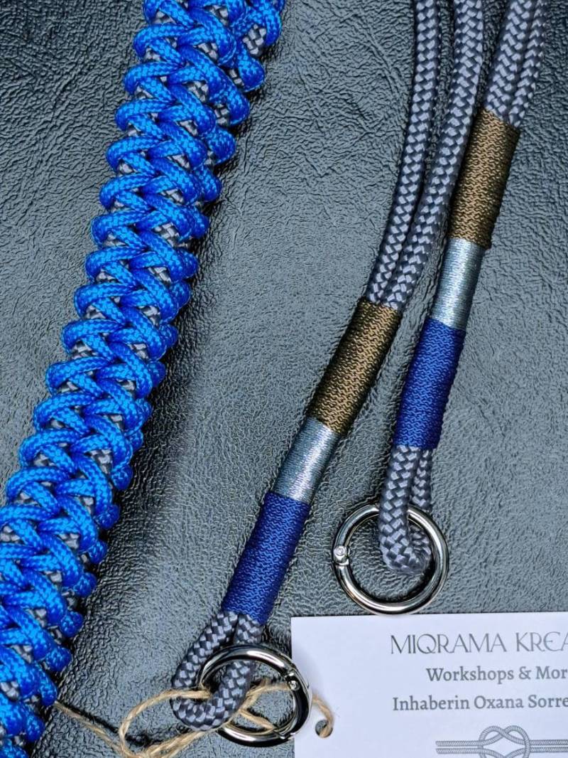 Makramee Taschengriffe - Handgefertigte Handtaschenhenkel Aus Paracord Für Diy-Taschenprojekte von MiqramaKreativ
