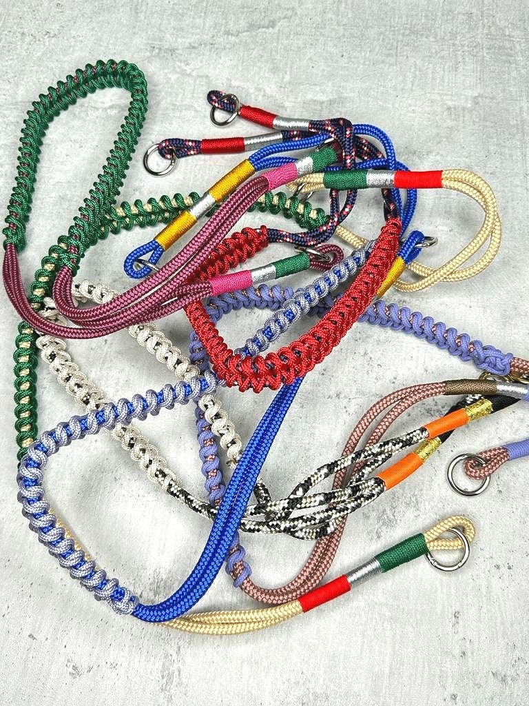 Makramee Taschengriffe - Handgefertigte Handtaschenhenkel Aus Paracord Für Diy-Taschenprojekte von MiqramaKreativ