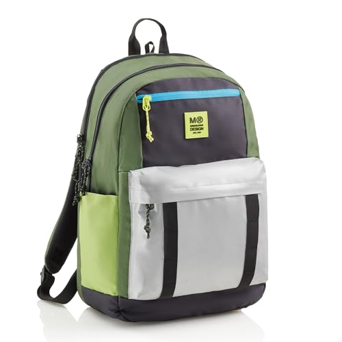 Miquelrius Unisex Kinder Moch. Dreifach Amsterdam Reci. Grün (Rider Green) Schulrucksack, bunt von Miquelrius