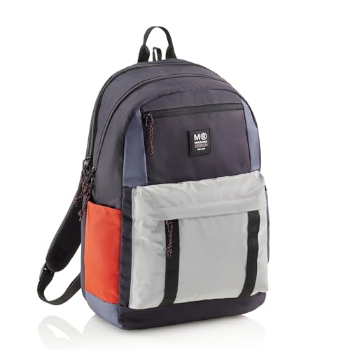 Miquelrius Unisex Kinder Moch. Dreifach Amsterdam Recycle Rider Blue Schulrucksack, bunt von Miquelrius