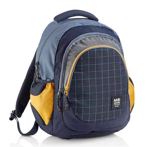 Miquelrius Unisex Kinder Mochila Triple Berlin Reciclada Rider Square Negr Rucksack, bunt von Miquelrius