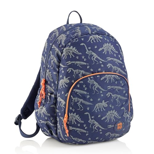 Miquelrius Unisex Kinder Mochla Doble Roma Reciclada Dinoworld Rucksack, blau von Miquelrius