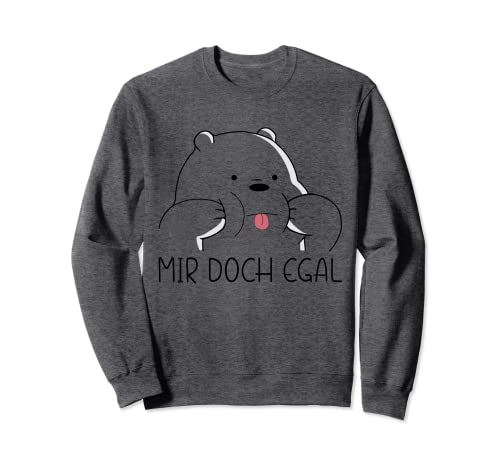 Mir doch egal Bär Lustiger Spruch Damen Herren Bärchen Sweatshirt von Mir doch egal Lustiger Spruch Bärchen T-Shirt Bär
