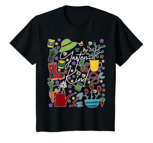 Gartenkind Gartenchefin Garten Gärtnerin Gartenhemd Mädchen T-Shirt von Mir reicht's ich geh in den Garten - Gärtnerin
