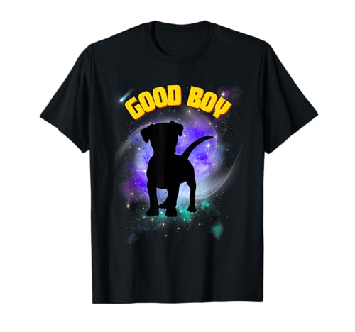 Good Boy - Niedlicher kosmischer Welpe für Hunde- und Weltraumliebhaber T-Shirt von Mirá Vos Que Interesante