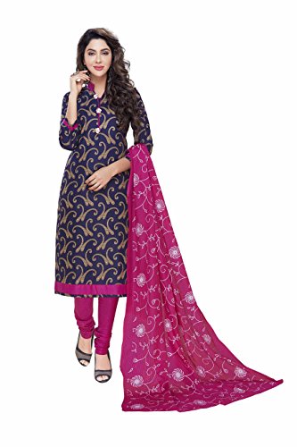 Miraan Damen-Salwar-Anzug aus Baumwolle, bedruckt, fertig, Mehrere Farben, XX-Large von Miraan