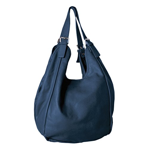 Miracele Shoppertasche, LINDA, blau - (LINDA FB JEANS) von Miracele