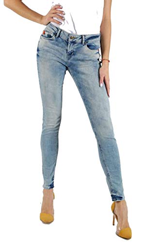 M.O.D Damen Hose Jeans Sina Skinny Fit SP20-2015 Etna Blue-3008 W27/L32 von Miracle of Denim