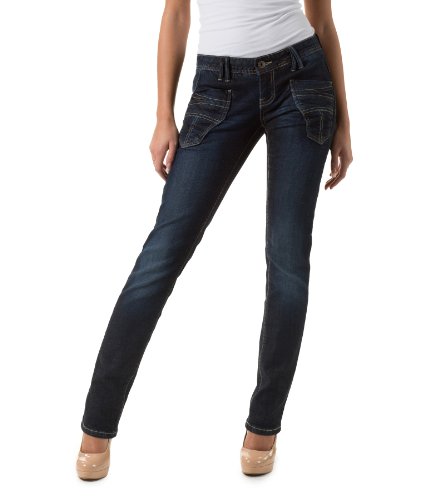 M.O.D Jeans Fran Straight W28 L32, Darkish blue von Miracle of Denim