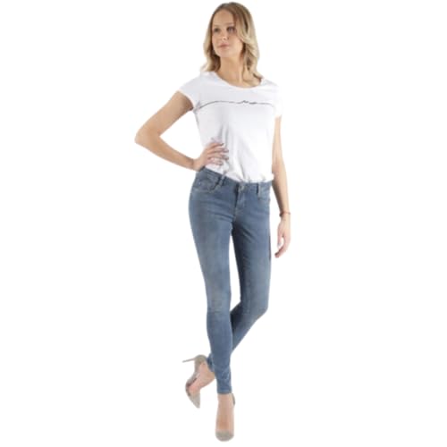 M.O.D Miracle of Denim Damen Jeans Sina Skinny, Nevada Blue, 32W/32 M.O.D Miracle of Denim Damen Jeans Sina Skinny, Nevada Blue, 32W/32 von Miracle of Denim