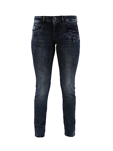M.O.D. Damen Jeans Suzy - Skinny Fit - Blau - Inapari Blue W25-W34 89% Baumwolle Stretchjeans, Größe:26W / 32L, Farbvariante:Inapari Blue 3408 von Miracle of Denim