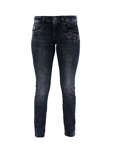 Miracle of Denim M.O.D. Damen Jeans Suzy - Skinny Fit - Blau - Inapari Blue W25-W34 89% Baumwolle Stretchjeans, Größe:30W / 32L, Farbvariante:Inapari Blue 3408 von M.O.D