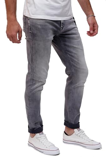 M.O.D. Herren Jeans Marcel Slim Fit im 5-Pocket-Style mit Einer coolen Waschung (DE/NL/SE/PL, Bundweite & Schrittlänge, 36, 32, Babol Grey) von Miracle of Denim