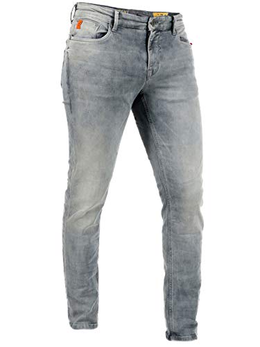 MOD Herren Jeans Marcel - Slim Fit - Grau - Morioka Grey, Größe:W 28 L 32, Farbauswahl:Morioka Grey (2948) von Miracle of Denim