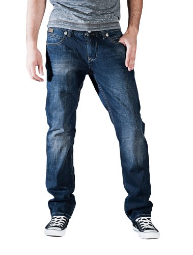 MOD Herrenjeans Oskar black sea blue (38/34) von Miracle of Denim