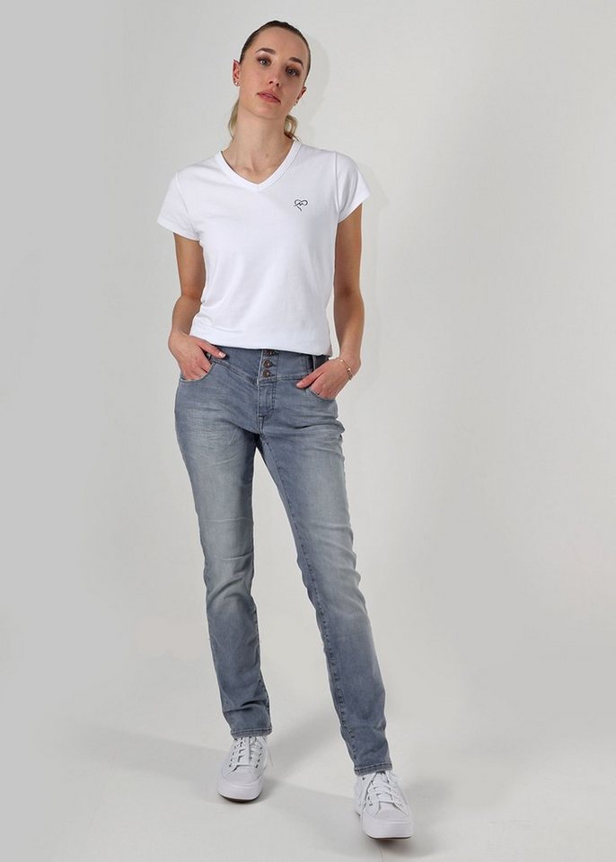 Miracle of Denim 5-Pocket-Jeans Rita im Used Look von Miracle of Denim