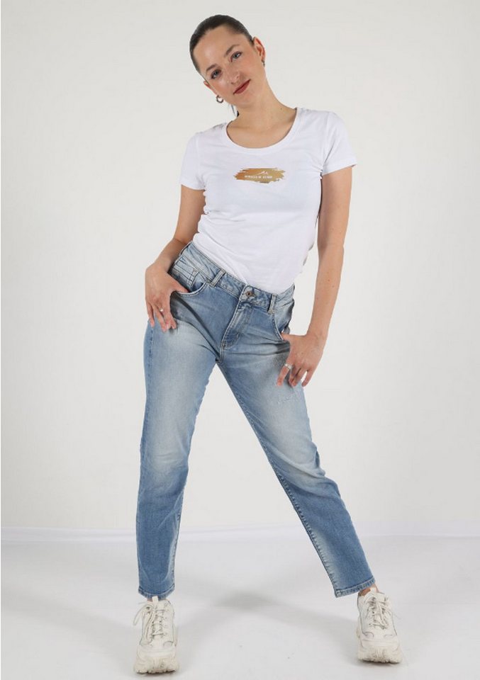 Miracle of Denim Boyfriend-Jeans – entspannter Boyfriend-Schnitt - lässige Denim von Miracle of Denim