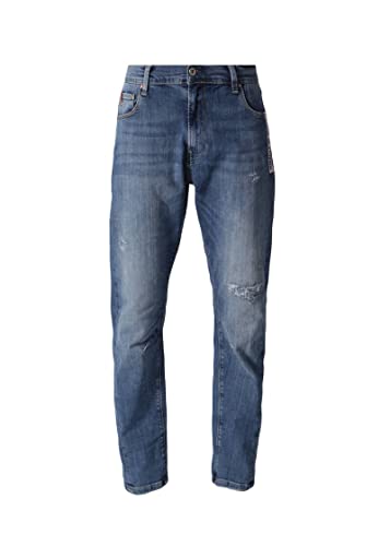 Miracle of Denim M.O.D. Damen Jeans INA - Boyfriend Fit - Blau - Music Blue W25-W34 Baumwolle, Größe:29W / 32L, Farbvariante:Music Blue 3721 von Miracle of Denim