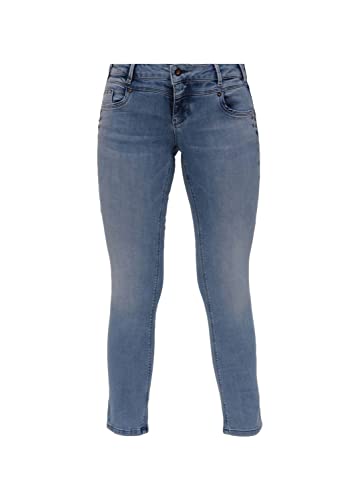 Miracle of Denim M.O.D. Damen Jeans REA - Regular Fit - Blau - Ibis Blue W25-W34 aumwolle Stretch, Größe:28W / 32L, Farbvariante:Ibis Blue 3548 von Miracle of Denim