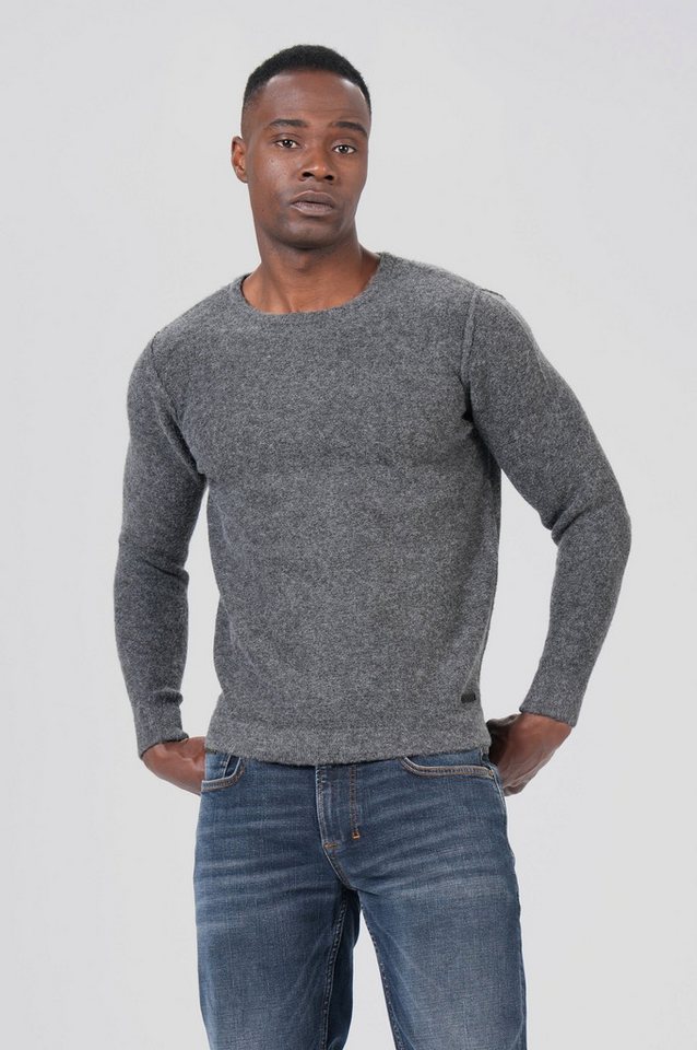 Miracle of Denim Rundhalspullover Men Pullover Miracle of Denim Rundhalspullover Men Pullover von Miracle of Denim