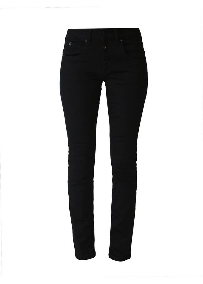 Miracle of Denim Stretch-Jeans MOD JEANS ULLA black wash NOS-2087.895 von Miracle of Denim