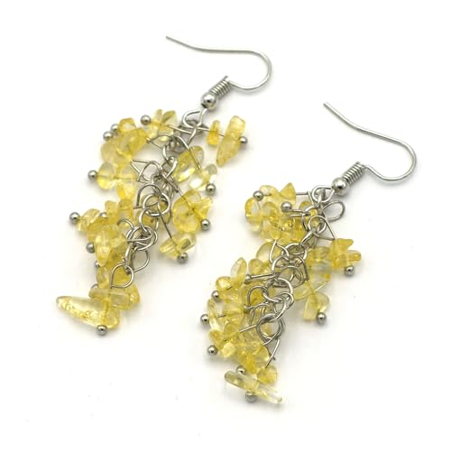 Miracles Minéraux | Ohrringe aus Naturstein | Handarbeit | Modell und Stein wählbar, Stein von Miracles Minéraux