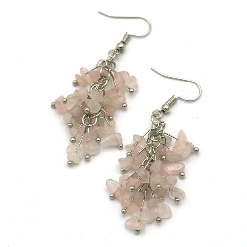 Miracles Minéraux | Ohrringe aus Naturstein | Handarbeit | Modell und Stein wählbar, Stein von Miracles Minéraux