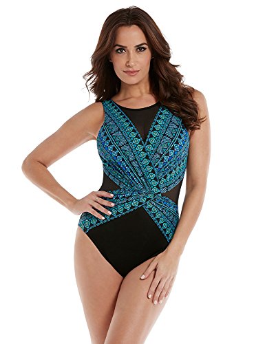 Miraclesuit Damen Gypsy Palma Einteiler - Blau - 42 von Miraclesuit