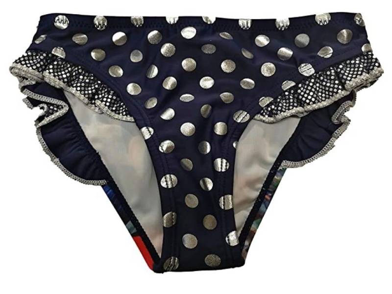 Miraculous - Ladybug Bikini-Hose silber gepunktet mit Rüsche von Miraculous - Ladybug