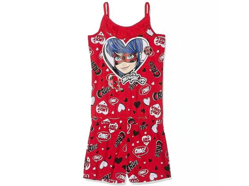 Miraculous - Ladybug Kurzoverall Mädchen Jumpsuit Miraculous Overall von Miraculous - Ladybug