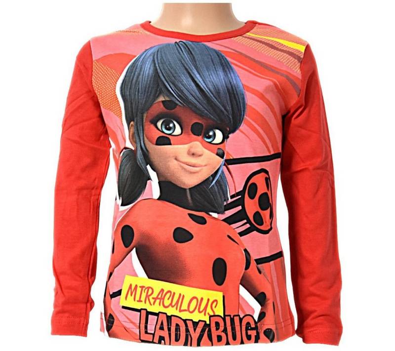 Miraculous - Ladybug Langarmshirt Mädchen Langarmshirt aus Baumwolle von Miraculous - Ladybug