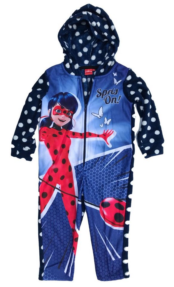 Miraculous - Ladybug Overall Mädchen Jumpsuit Strampelanzug Ladybug 3 4 5 6 Jahre von Miraculous - Ladybug