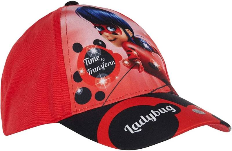 Miraculous - Ladybug Schirmmütze Ladybug Miraculous Baseball Cap Mütze Mädchen Schirmmütze Kinder Sonnenschutz Schule Kita Gr.52 + 54 von Miraculous - Ladybug