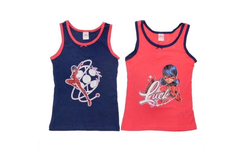 Miraculous - Ladybug Unterhemd Miraculous Ladybug Mädchen Unterhemden 100% Baumwolle 2er Pack von Miraculous - Ladybug