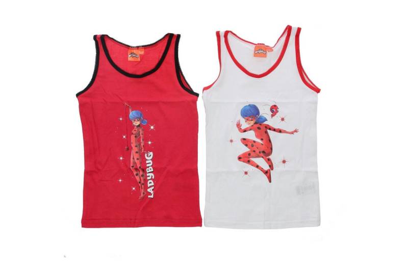 Miraculous - Ladybug Unterhemd Miraculous Ladybug Unterhemd 2er Pack 100% Baumwolle Unterwäsche von Miraculous - Ladybug