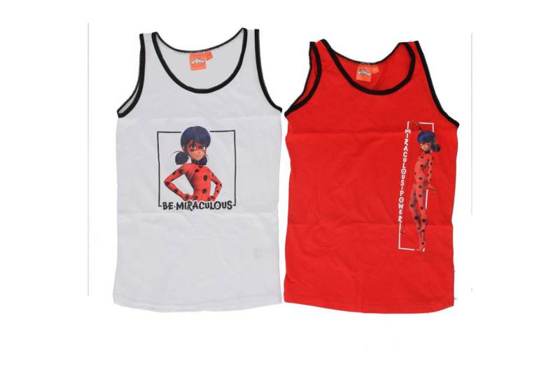 Miraculous - Ladybug Unterhemd Miraculous Ladybug Unterhemd 2er Pack 100% Baumwolle für Mädchen von Miraculous - Ladybug