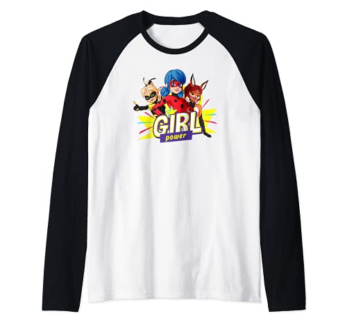 Miraculous Collection Ladybug Girl Power Raglan von Miraculous