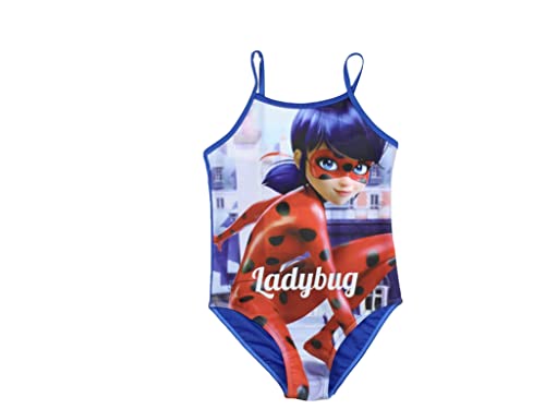 Miraculous Ladybug Badeanzug (110/116, blau) von Miraculous