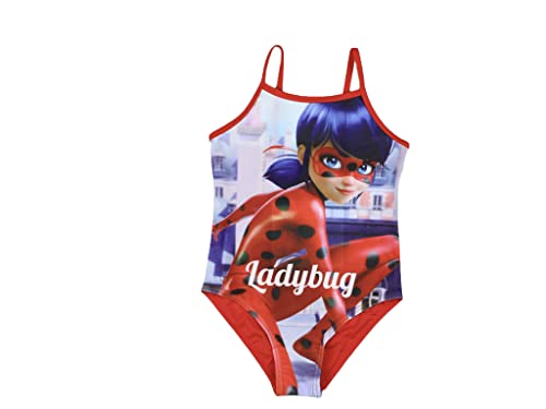 Miraculous Ladybug Badeanzug (110/116, rot) von Miraculous