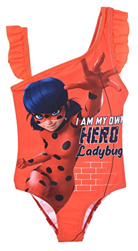 Miraculous Ladybug Mädchen Badeanzug (Rot,4 Jahre) von Miraculous