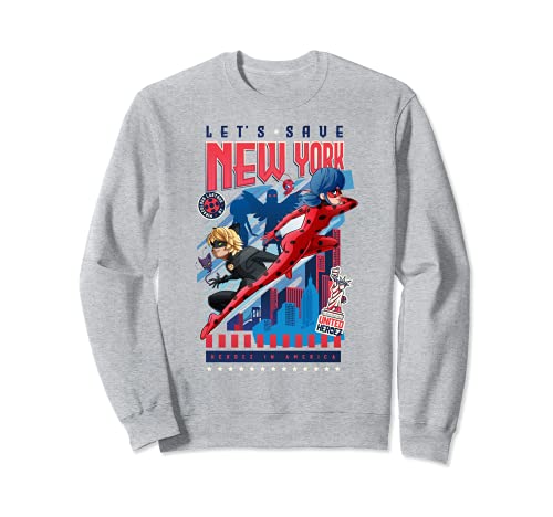 Miraculous Ladybug und Cat Noir New York Retten Sweatshirt von Miraculous