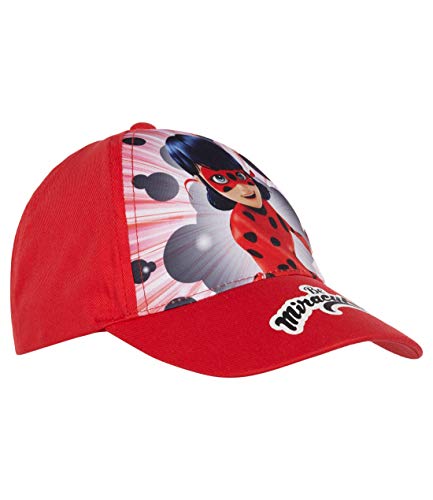 Miraculous Mädchen Cap mit Fotodruck und Klettverschluss Rot 52 von Miraculous